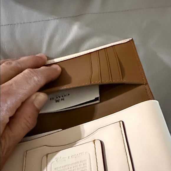 Coach White Backpack with Mickey Mouse Design and Wallet - Picture 16 of 16